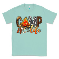 Seafoam Camp Life Classic Tee - BundleAndBundleShop