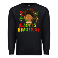 Black black is beautiful Premium Sweatshirt - FaDigitalArtStudio