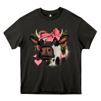 Asphalt valentines day cow Heavy Core Tee - Jasminsmagicworld