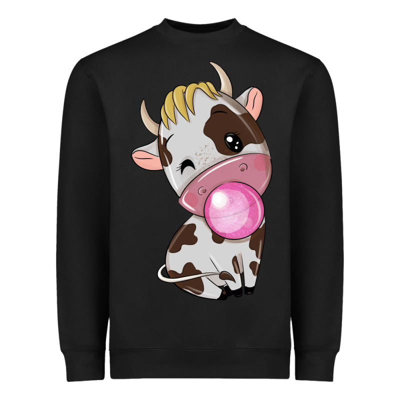 Cute Cow Heavyweight Sweatshirt by texasbilliewilder | Teevron