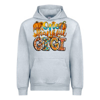 Heather Grey one thankful gigi Urban Hoodie - CowhideDigitalArt
