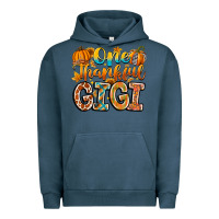 Pigment Midnight Navy one thankful gigi Urban Hoodie - CowhideDigitalArt