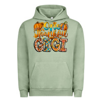Pigment Oil Green one thankful gigi Urban Hoodie - CowhideDigitalArt