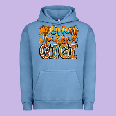 One Thankful Gigi Urban Hoodie Designed By Cowhidedigitalart