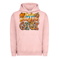 Pigment Salmon one thankful gigi Urban Hoodie - CowhideDigitalArt