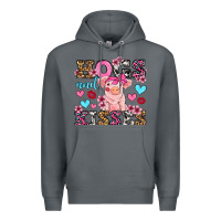 Rock hogs and kisses pig  olivia Premium Hoodie - OliviaCreatesArt