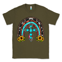 Army Green cross rainbow Classic Tee - JahusDesignShop