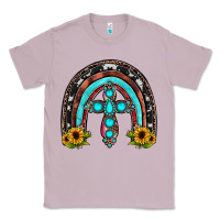 Lilac cross rainbow Classic Tee - JahusDesignShop