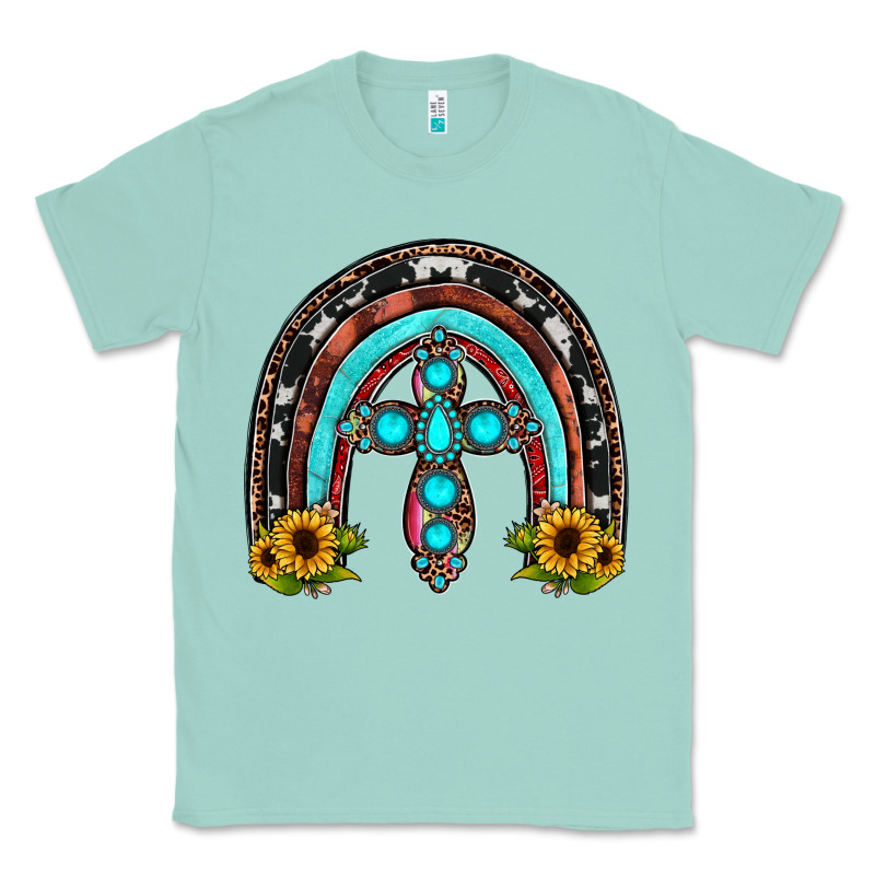 Cross Rainbow Classic Tee by JahusDesignShop | Teevron