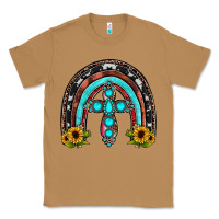 Toasted Coconut cross rainbow Classic Tee - JahusDesignShop
