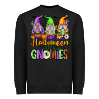 Black halloween with my gnomies Heavyweight Sweatshirt - texasbilliewilder