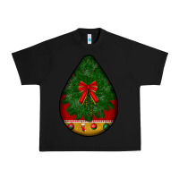 Black christmas teardrop Urban Heavy Tee - BundleAndBundleShop