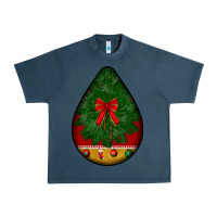 Midnight Navy christmas teardrop Urban Heavy Tee - BundleAndBundleShop