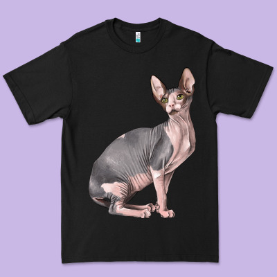 Sphynx Cat Premium Tee Designed By Lillyallendesigns