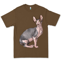 Cacao Sphynx Cat Premium Tee - LillyAllenDesigns