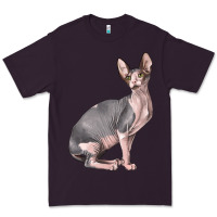 Plum Sphynx Cat Premium Tee - LillyAllenDesigns