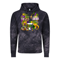 Cloud Black Mardi Gras Coffee Cups Vintage Hoodie - BundleAndBundleShop