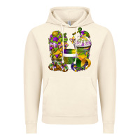 Vintage Artic Mardi Gras Coffee Cups Vintage Hoodie - BundleAndBundleShop