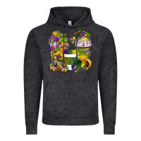 Vintage Black Mardi Gras Coffee Cups Vintage Hoodie - BundleAndBundleShop