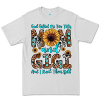Dove Grey god gifted me two titles mom and gigi  and i rock them both Premium Tee - JahusDesignShop
