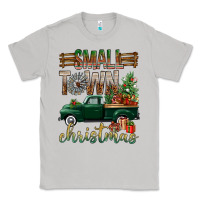 Moon Dust Small Town Christmas With Truck Classic Tee - BundleAndBundleShop