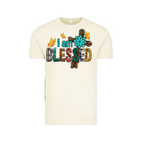 Vintage Arctic I Am Blessed Cross Vintage Tee - BundleAndBundleShop