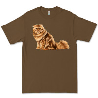 Cacao Persian Cat Premium Tee - LillyAllenDesigns