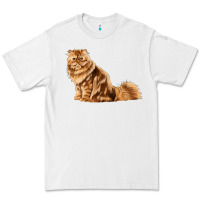 White Persian Cat Premium Tee - LillyAllenDesigns