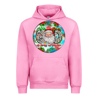 Fuchsia Pink With god all things are possible Urban Hoodie - CowhideDigitalArt