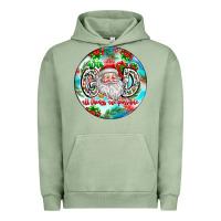 Pigment Oil Green With god all things are possible Urban Hoodie - CowhideDigitalArt