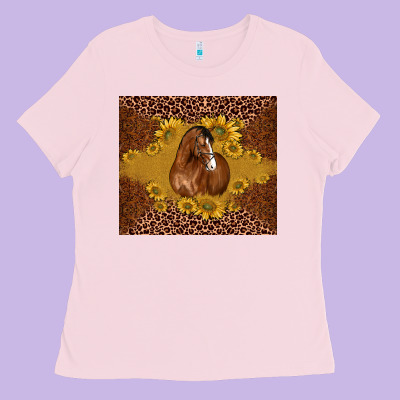 Horse Ladies Tee Designed By Barkaloodesign