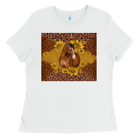 White horse Ladies Tee - BarkalooDesign
