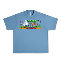 Pebble Blue creep it real libbey glass Urban Heavy Tee - BundleAndBundleShop