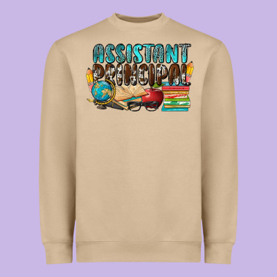 Assistant Principal Heavyweight Sweatshirt Designed By Nancycooperartshop