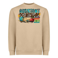 Mushroom assistant principal Heavyweight Sweatshirt - NancyCooperArtShop