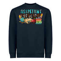 Navy assistant principal Heavyweight Sweatshirt - NancyCooperArtShop
