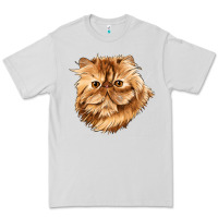 Dove Grey Persian Cat Face Premium Tee - LillyAllenDesigns