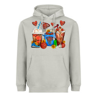 Moon Dust Basketball Coffee Cups Heavyweight Hoodie - FaDigitalArtStudio