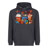 Smoke Basketball Coffee Cups Heavyweight Hoodie - FaDigitalArtStudio