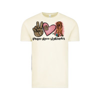 Vintage Arctic peace love labrador Vintage Tee - JahusDesignShop