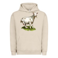 Pigment French Oak cashmere goat Urban Hoodie - LillyAllenDesigns