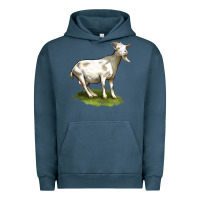 Pigment Midnight Navy cashmere goat Urban Hoodie - LillyAllenDesigns