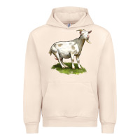 Sandshell cashmere goat Urban Hoodie - LillyAllenDesigns