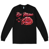 Black be mine kiss Long Sleeve Tee - RanaPortraitStore