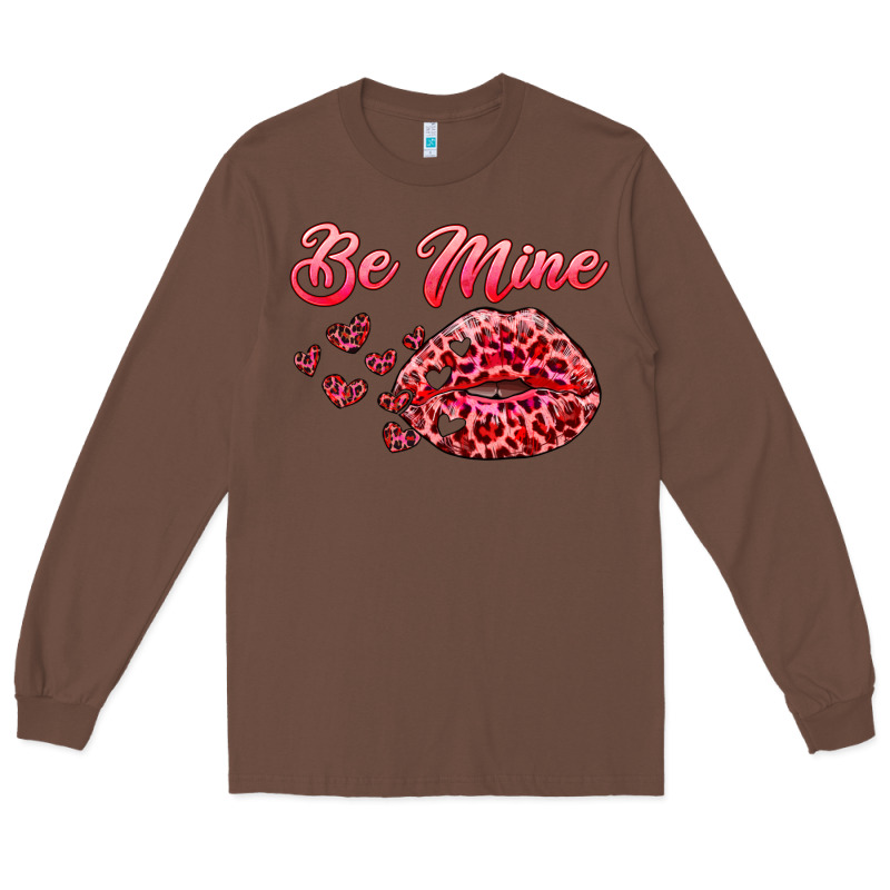 Be Mine Kiss Long Sleeve Tee by RanaPortraitStore | Teevron