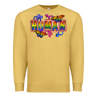 Antique Gold Human pride Premium Sweatshirt - FaDigitalArtStudio