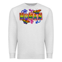 Oatmeal Heather Human pride Premium Sweatshirt - FaDigitalArtStudio