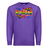 Purple Human pride Premium Sweatshirt - FaDigitalArtStudio