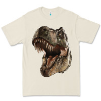 Bone Tyrannosaurus T Rex Face Premium Tee - LillyAllenDesigns