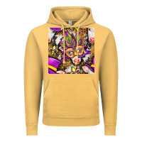 Mardi Gras Cow With Carnival Mask Seamless Pattern Vintage Hoodie | Teevron